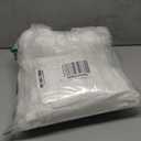 Amazon Basics 6 Piece Oversized Fade resistant Towel set, 100% Cotton towels for bathroom, soft and absorbent, 2 Bath Towels, 2 Hand Towels and 2 Washcloths bathroom towel set, White