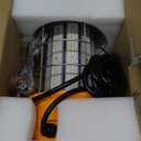 400W LED Temporary Work Light,Portable Hanging Construction Work Light,5000K 56000LM,with ON/Off Button & Hook Jobsite Lighting