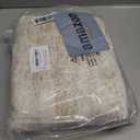 Long Bathroom Rugs Runner - Washable Runner Rugs for Hallway 2x10, Ultra-Thin Soft Kitchen Carpet Runner, Anti Slip Backing Runner Rugs for Entrance, Bedroom, Living Room (2'x10', Beige/Ivory)