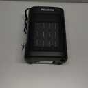 Space Heater, 1500W Electric Heaters Indoor Portable with Thermostat, PTC Fast Heating Ceramic Room Small Heater with Heating and Fan Modes for Bedroom, Office and Indoor Use (10IN)