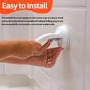 Shower Step - Shower Foot Rest for Shaving Legs, No-Hole Design, Strong Suction Cup, Non-Slip Bathroom Foot Pedal for Inside Shower Shaving Leg