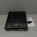 Mueller RapidTherm Portable Induction Cooktop, 1800W Hot Plate Electric Stove Top Burner. 8 Temp Levels, Auto-Off & Pot Detection, LED Display, Child Lock, 4 Programs, Burners for Cooking
