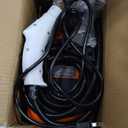 Heavy Duty Handheld Steam Cleaner, 15s HeatUp, 9Level Adjustable 2500W Pressurized Steamer for Cleaning with 14 Accessories, Multipurpose Portable Steam Cleanr for Home, Car, Grease, Grout（Orange）