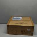 28.5" Tall Farmhouse Table Lamps Set of 2 for Living Room Rustic Bedside Lamps with USB C+A Traditional Lamp for Bedroom Nightstand Office Hallway, Washed White, Rotary Switch, Bulb not included