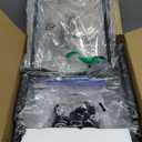 5 Gallon Water Jug Holder - 3-Tier Water Jug Rack with Wheel Reinforced X-Shape Design, 5 Gallon Water Jug Stand with Storage Shelves for Kitchen, Living Room, Office