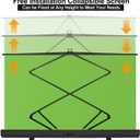 EMART 77x92in Collapsible Chromakey Panel Portable Green Screen
