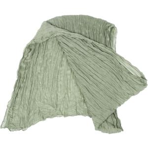 Festive Pleated Table Runner for Dining Table Decor Style Cover for Weddings Parties and Home Decoration Light Green