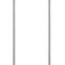 DOITOOL 2PCS Manhole Cover Lifter Stainless Steel Manhole Cover Hook Drain Cover Lifter Manhole Lifting Hooks T Hook Drain Cover Key Manhole Tool for Open Manhole Covers - Manhole Lifters (31x10cm)