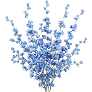 IPOPU Blue Delphinium Artificial Flowers,5PCS Silk Larkspur Flowers Bulk 45.6in Long Stem Faux Flowers for Tall Vases Table Centerpieces Wedding Home Decor (Blue) IPOPU Blue Delphinium Artificial Flowers,5PCS Silk Larkspur Flowers Bulk 45.6in Long Stem Faux Flowers for Tall Vases Table Centerpieces Wedding Home Decor (Blue)