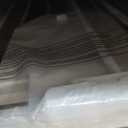 Babelio Auto Close Baby Gate with Cat Door,29-43" Metal Gate for Doorway,Stairs, House,Easy Walk Thru with Pet Door,Includes 4 Wall Cups and 3 Extension Pieces,White