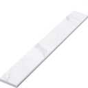 White Marble Threshold 4x36x5/8 Inch Marble Window Sill Shower Curb Top Tile Door Transition Bathroom Vanity Backsplash for Shower Pan System Jambs Fireplaces(Classic Style)