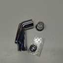 Timewill Kitchen Sink Side Sprayer Head Replacement Universal Fit Sink Spray Attachment, Household Kitchen Sink Sprayer Replacement Parts, Chrome Finish