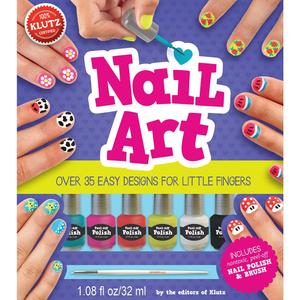Klutz K580264 Nail Art Book Kit, 8" Length x 1.25" Width x 9" Height