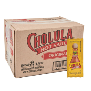 Cholula Original Hot Sauce Packets, 200 count - One 200 Count Individual Hot Sauce Packets with Mexican Peppers and Signature Spice Blend, Perfect Single-Serve Size for Delivery and Takeout