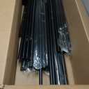 Clothes Rack, Portable Closet, 80.7 Inch Extra Large Capacity Wardrobe Closet, Clothes Storage Organizer with Shelves and 5 Hanging Rods, Easy to Assembly, Black PCT036B01