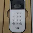 MyQ Smart Garage Door Video Keypad with Wide-Angle Camera,Customizable PIN Codes,and Smartphone ControlTake Charge of Your Garage Access Works with Chamberlain, LiftMaster and Craftsman openers,White