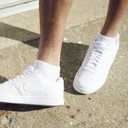 Gildan Men's Active Cotton Low Cut Socks (10-Pairs) (Black)