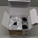 Mini Karaoke Machine, Portable Bluetooth Karaoke Speaker with 2 Wireless Microphones and Party Lights for Kids and Adults, Birthday Gifts for Girls Boys Family Home Party (Black 2 Mics)