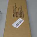 2 Pack Industrial Curtain Rods for Windows 66 to 120 Inches, Blackout Wrap Around Curtain Rod, for Indoor and Outdoor, 5/8 Inch Diameter, 65 to 120 Inches, Black