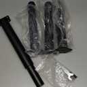 appacare 4 PCS Adjustable Furniture Legs,10"-17" Adjustable Metal Height Replacement Support Legs for Table/Bed/Furniture/Cabinet/Couch,Heavy Duty Sofa Cabinet Legs,Legs for Furniture