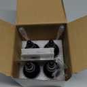 Yizhao 4oz Glass Dropper Bottle, 100ml Black Glass Tincture Bottles with [Glass Eye Dropper], for Essential Oils, Travel, Aromatherapy, Laboratory, Chemicals, Pharmacy–4 Pcs