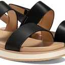 Coutgo Women's Arch Support Adjustable Strap Flat Sandals Size 9
