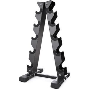 Dumbbell Rack Stand Only, Weight Rack for Dumbbells Compact A-Frame Home Gym Space Saver (480/800 LBS Weight Capacity, 2025 New Version)