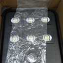 Ofuray Of-5000W Solar Street Lights Outdoor  Super Flood Lighting 60LED, Lights up 2,200 sq.ft with Motion Sensor, 18Ah Power Solar Panel, IP67 Dusk to Dawn Security Commercial for Yard, Parking Lot