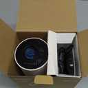 [Built-in Apps & 2026 Upgraded] Mini Projector with WiFi 6 and Bluetooth 5.4 Support 4K 1080P Auto Keystone 180 Rotatable Projector Portable Compatibile with HDMI/TV Stick/Memory Stick/Laptop, White