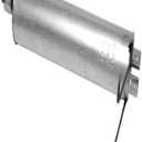 Walker Quiet-Flow SS 21075 Direct Fit Exhaust Muffler 3" Inlet (ID) 2" Outlet (ID) for Ford F-250 HD