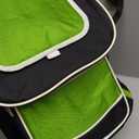 38 (32+6) Soft Cooler with Wheels and Handle and Convenient Access Window, Beach Cooler Bag on Wheels Insulated Waterproof, Collapsible Cooler for Travel Camping Picnic (FH010-A)