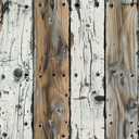 FLFK Rustic Wood Wallpaper,Peel and Stick Wood Grain Shiplap Design Wall Mural for Living Room, Bedroom, Kitchen, Office, Apartment Decor 16"x128" (WB5511)