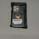 Dinick Designed for iPhone 15 Pro Max Case with Ring Holder Soft TPU Bumper Glitter Plated Slim Cover for Women Men Finger Stand for iPhone 15 Pro Max Case Green and Gold