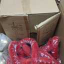 Stanchions and Velvet Ropes, Rope Safety Barriers, Waterproof and Rustproof Set for Theater Hotels Clubs Museums, 8PCS