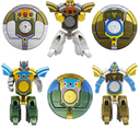 6PCS Transformable Fidget Spinners for Kids Party Favor, Deformable Robot Spinner Fidget Toys, Fingertip Gyros Stress Relief Sensory Toy Stocking Stuffers Bulk Gifts Kids Classroom Prizes