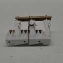 Heavy Duty Metal Fence Spikes-Anti Climb Security Spikes for Fence and Wall-Intruder and Animal Deterrent (White, 74 inches)