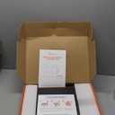 Smart Chicken Coop Heater, 200 Watts Chick Heater Built-in Adaptive Temperature Sensor, Chicken Coop Heater for Winter, Coop Heater Adaptable to Timer and Temp Controllers, UL-Compliant (Orange)