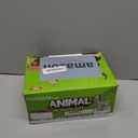 Safari Animals Figures Toys, Realistic Wild Zoo Animal Figurines, Plastic African Jungle Animals Playset for Kids Toddlers, 21Pcs Safari Toys Birthday Gifts for Boys Girls
