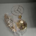 Nuptio 10 Pcs Crystal Flower Stand Wedding Centerpieces for Tables, 21.7in/55cm Tall Elegant Metal Flower Arrangement Stand, Tabletop Metal Flower Vase for Wedding Party Dinner Event Hotel Home Decor (Gold)