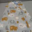 Unvnivoll Rayon Made from Bamboo Baby Sleep Sack 18-24 Months 1.0 Tog Baby Wearable Blanket Super Soft Sleeping Sack with 2-Way Zipper for Toddler Infant - XLarge Gray Elephant