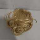 Black Long Curly Beehive Wig Vintage Wig with bangs for Women Costume Cosplay Fancy Dress 60s 70s Retro Wigs (Ash Blonde)