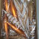 Hungdao 12 Pcs Black and White Christmas Ornaments 6.3 Inch Droplet Stripe Dot Hanging Christmas Ornaments for Xmas Tree Decor for Home and Holiday Party Xmas Trees Accessories