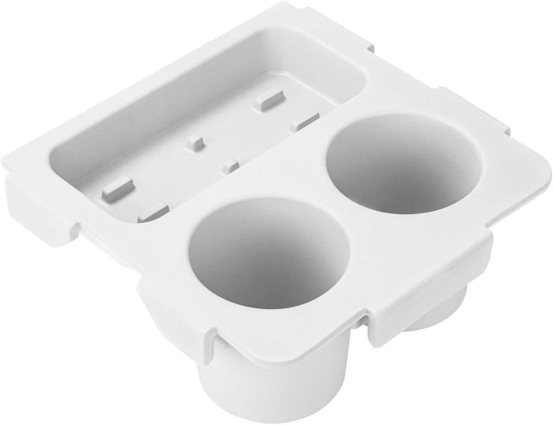 Topper Cup Holder Tray Accessory for Bogg bag X-Large - Fit for Stanley cup - EVA Material Is Water-Resistant and Windproof - Women Phone Holder for Bogg Bag - Divider And Organizer - Patented (White)