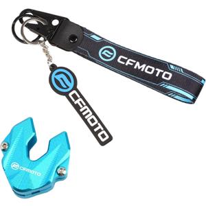 Motorcycle Key Case Cover Key Chain Aluminum Alloy for CFMOTO Ibex 450 450SS 675SS Ibex 800