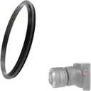 Aluminum Male to Male Lens Adapter Ring for Macro Photography 77-58mm,77-77mm,77-82mm (77-82mm)