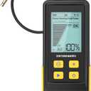 AS507 Power Steering Fluid Tester, Digital Optical Transmittance Tester with 350mm Flexible PTFE Probe & 2.8" Backlit LCD, Displays C/F Temperature for Car Diagnostic Check