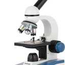 AmScope M150C / M150C-I 40X-1000X All-Metal Optical Glass Lenses Cordless LED Student Biological Compound Microscope