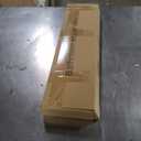 Frameless Sliding Bathtub Shower Door, Brushed Nickel, 60"*60"-1/4"