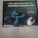 Sprinklers for Yard - 360° Rotating Lawn Sprinkler, Heavy Duty Weighted