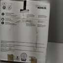 KOHLER 4639-RL-95 Cachet ReadyLatch Round Toilet Seat Soft Close, Ice Grey